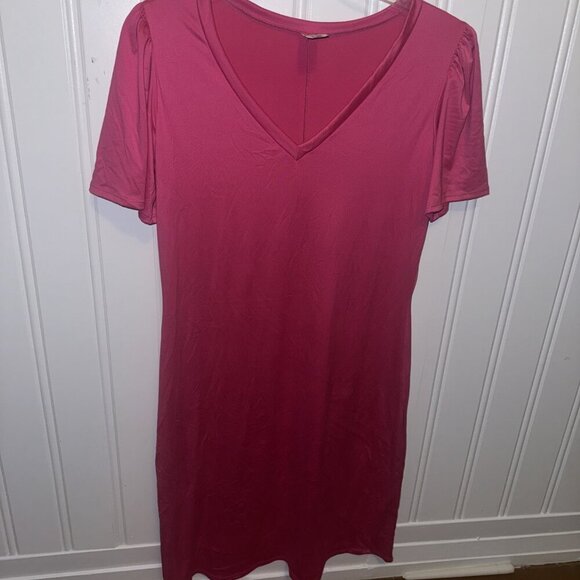 Acting Pro Dresses & Skirts - Pink Midi Dress by Acting Pro - Size XL